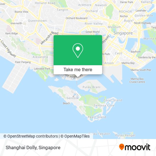 Shanghai Dolly map
