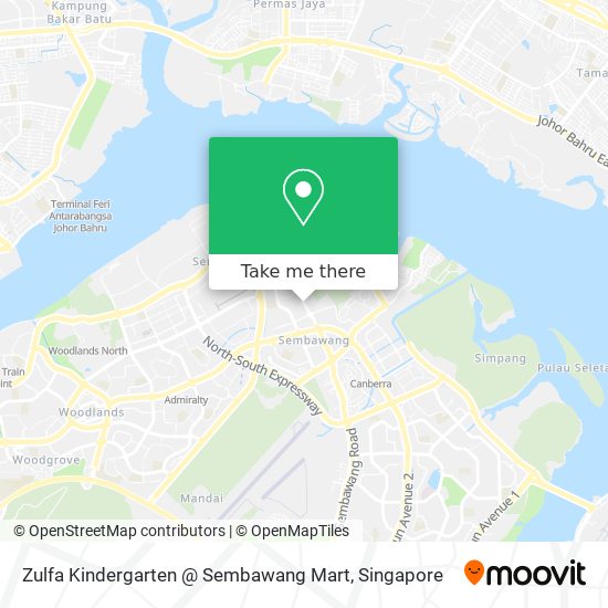 Zulfa Kindergarten @ Sembawang Mart地图