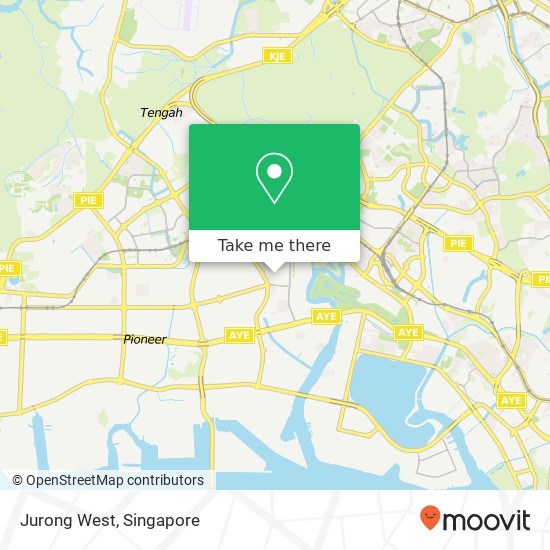 Jurong West map