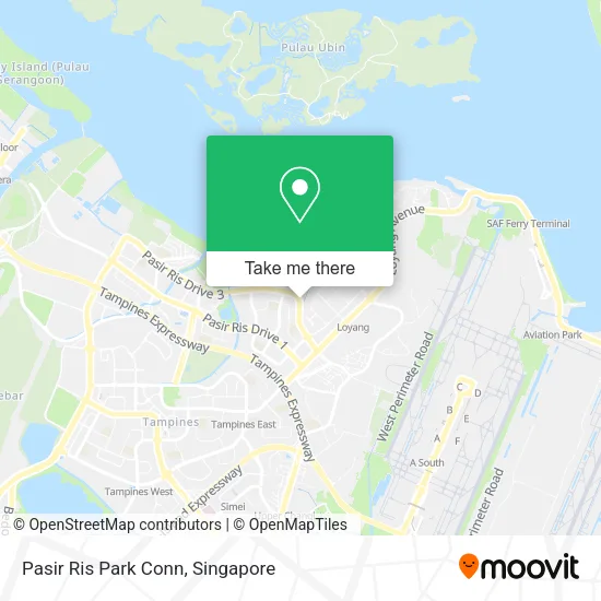 Pasir Ris Park Conn map