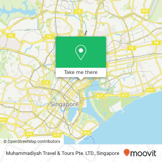 Muhammadiyah Travel & Tours Pte. LTD. map