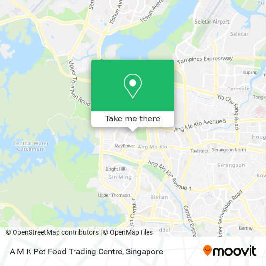 A M K Pet Food Trading Centre map