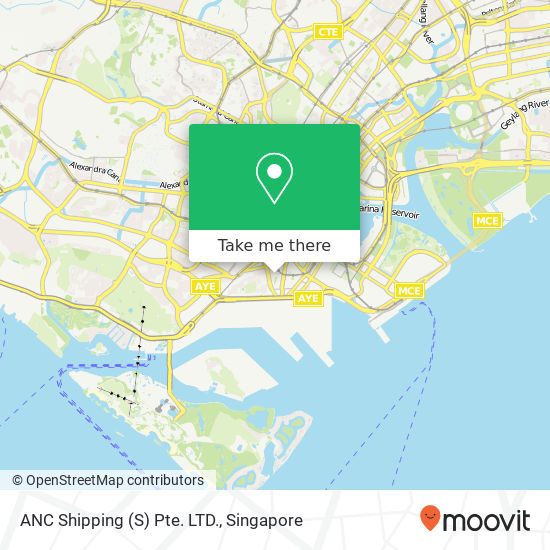 ANC Shipping (S) Pte. LTD. map