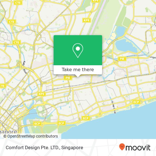 Comfort Design Pte. LTD. map