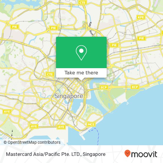 Mastercard Asia / Pacific Pte. LTD. map