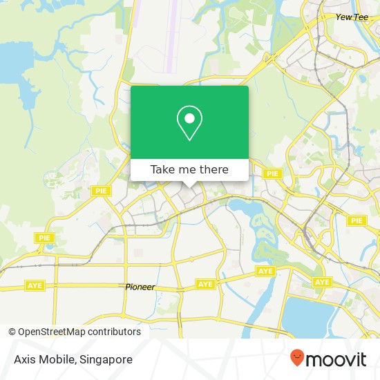 Axis Mobile map