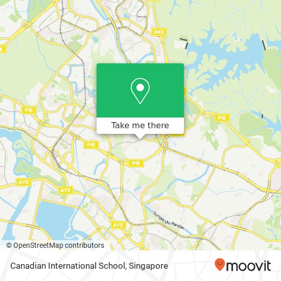 Canadian International School地图