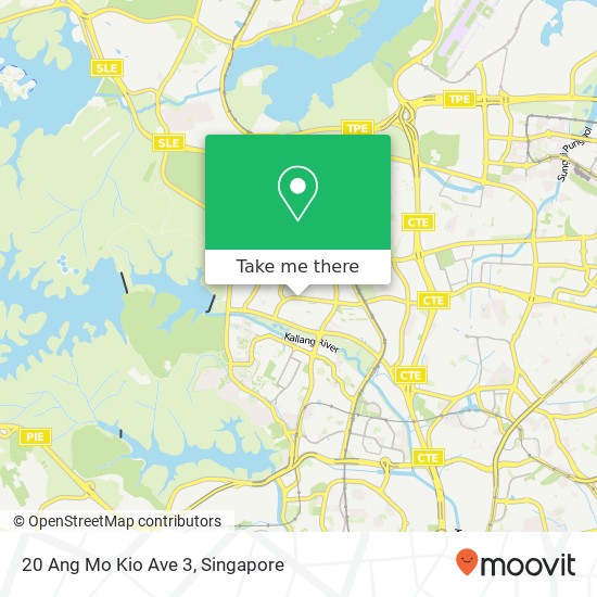 20 Ang Mo Kio Ave 3 map