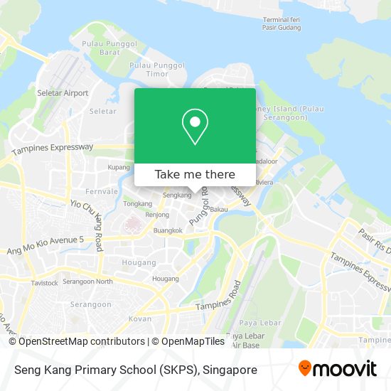 Seng Kang Primary School (SKPS) map