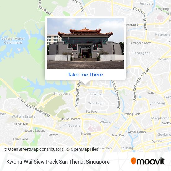 Kwong Wai Siew Peck San Theng map