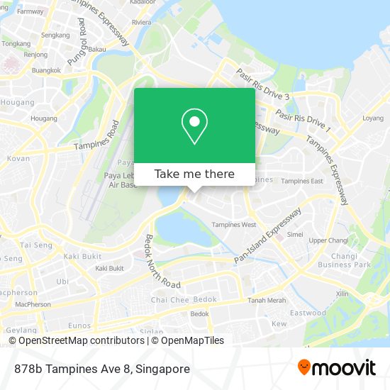 878b Tampines Ave 8 map