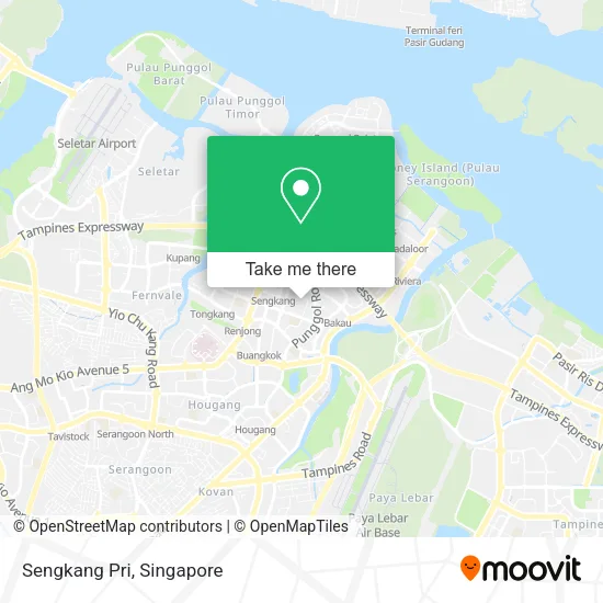 Sengkang Pri map