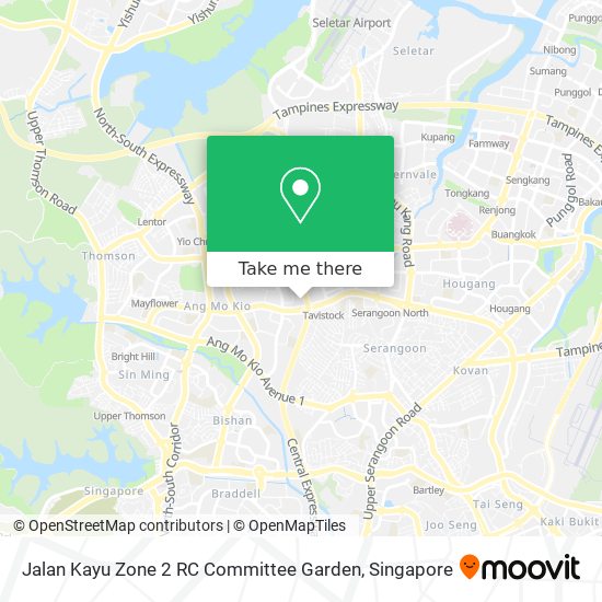 Jalan Kayu Zone 2 RC Committee Garden map