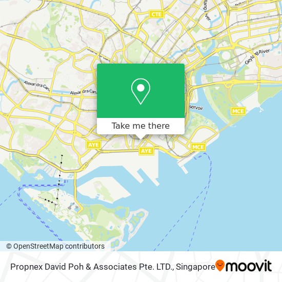 Propnex David Poh & Associates Pte. LTD. map