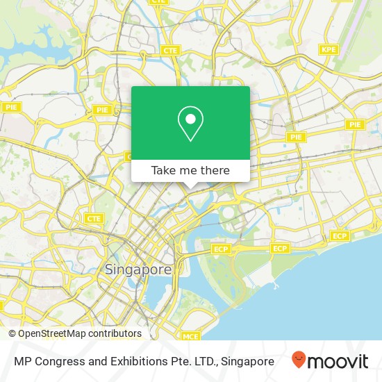 MP Congress and Exhibitions Pte. LTD.地图