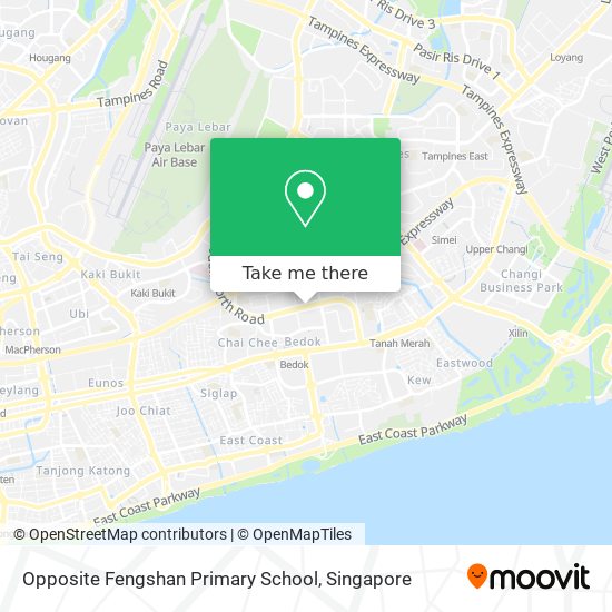 Opposite Fengshan Primary School map