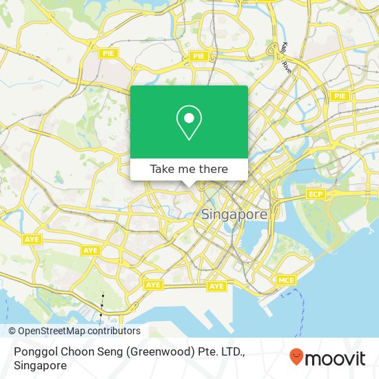 Ponggol Choon Seng (Greenwood) Pte. LTD. map