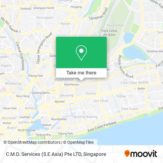 C.M.D. Services (S.E.Asia) Pte LTD map
