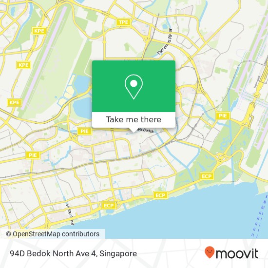 94D Bedok North Ave 4 map