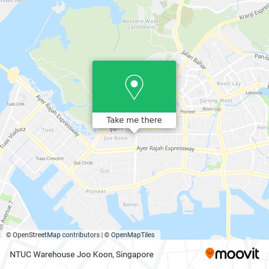 NTUC Warehouse Joo Koon地图