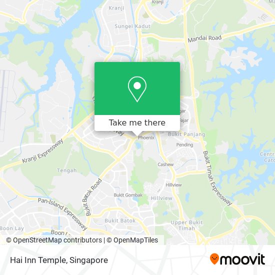 Hai Inn Temple map