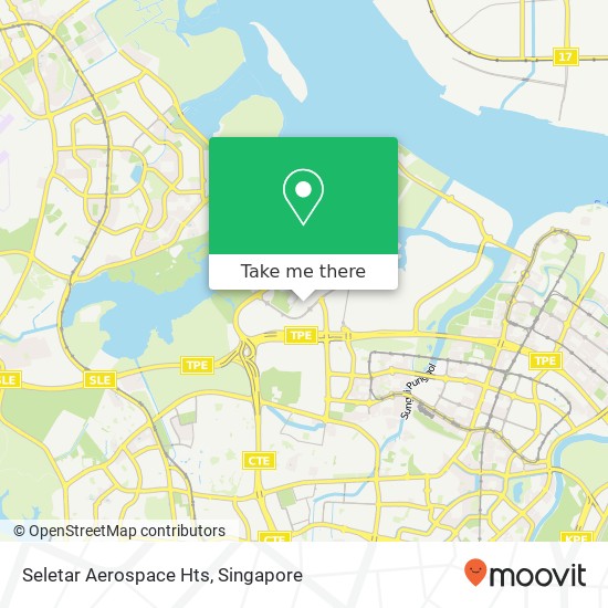 Seletar Aerospace Hts map