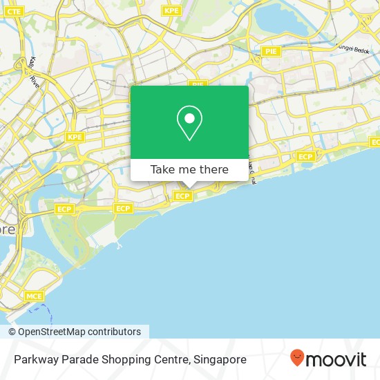 Parkway Parade Shopping Centre map