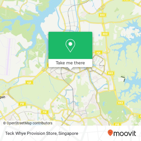 Teck Whye Provision Store map