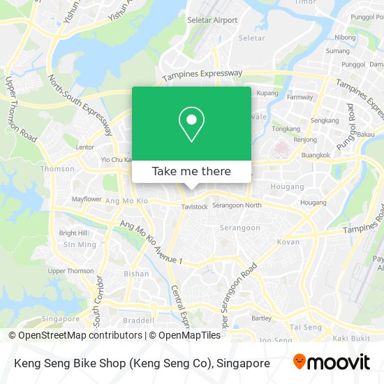 Keng Seng Bike Shop (Keng Seng Co) map