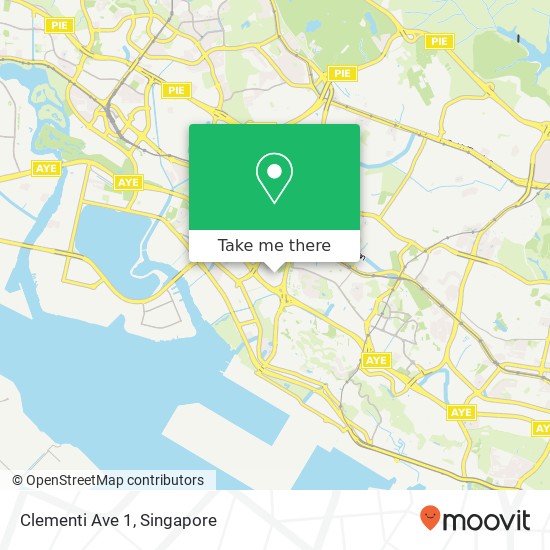 Clementi Ave 1地图