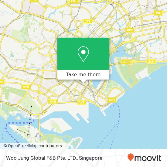 Woo Jung Global F&B Pte. LTD.地图
