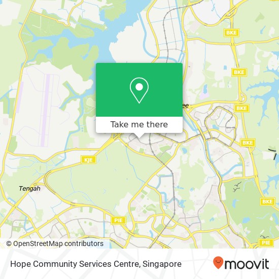 Hope Community Services Centre map