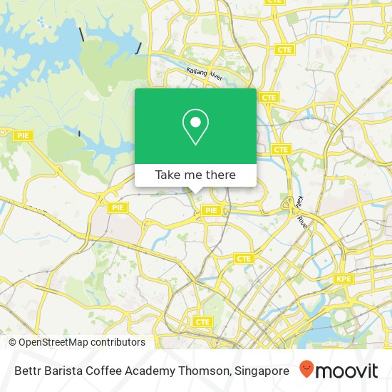 Bettr Barista Coffee Academy Thomson地图