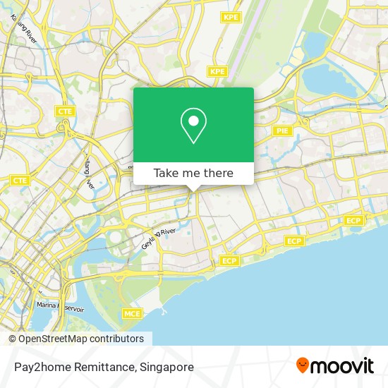 Pay2home Remittance map