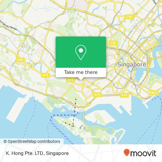 K. Hong Pte. LTD. map