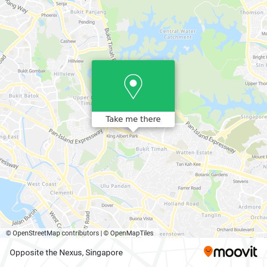 Opposite the Nexus map