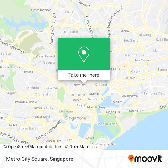 Metro City Square map