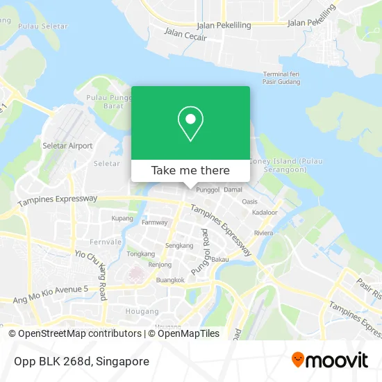 Opp BLK 268d map