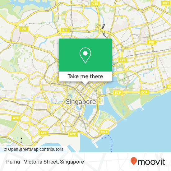 Puma - Victoria Street map