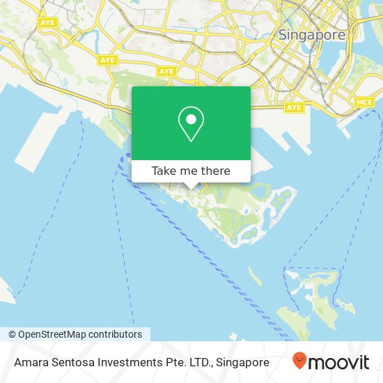 Amara Sentosa Investments Pte. LTD. map