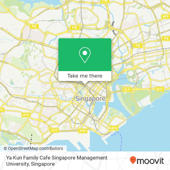 Ya Kun Family Cafe Singapore Management University map