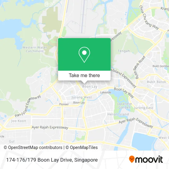 174-176/179 Boon Lay Drive地图