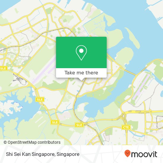 Shi Sei Kan Singapore map
