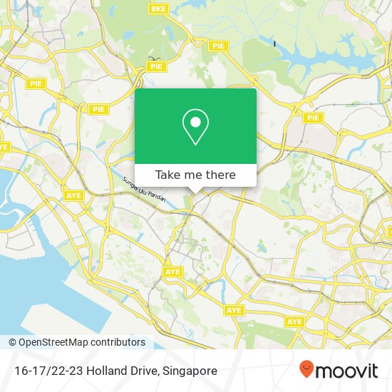 16-17/22-23 Holland Drive地图