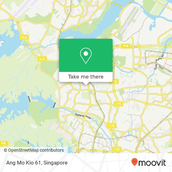 Ang Mo Kio 61 map