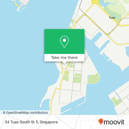 34 Tuas South St 5 map