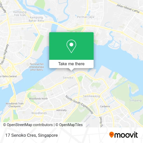 17 Senoko Cres map