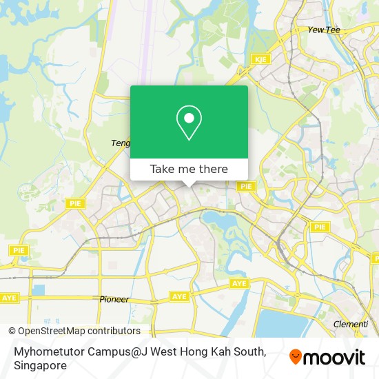 Myhometutor Campus@J West Hong Kah South地图