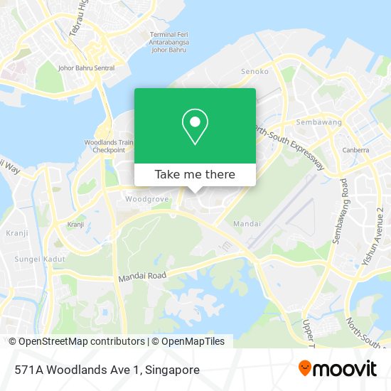 571A Woodlands Ave 1 map