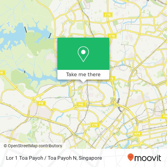 Lor 1 Toa Payoh / Toa Payoh N map